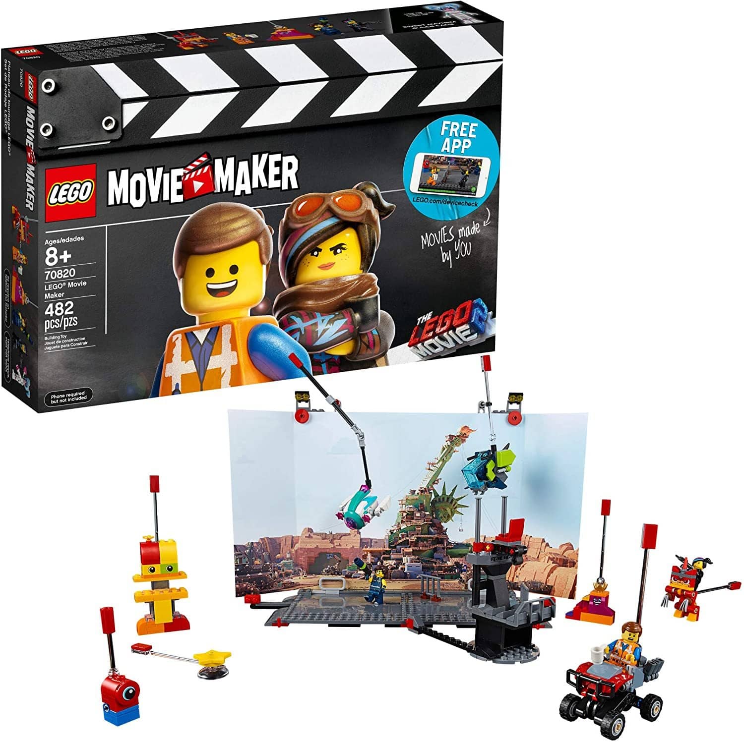 LEGO 70820: LEGO Movie 2: Movie Maker (482 Pieces)-Kidding Around NYC