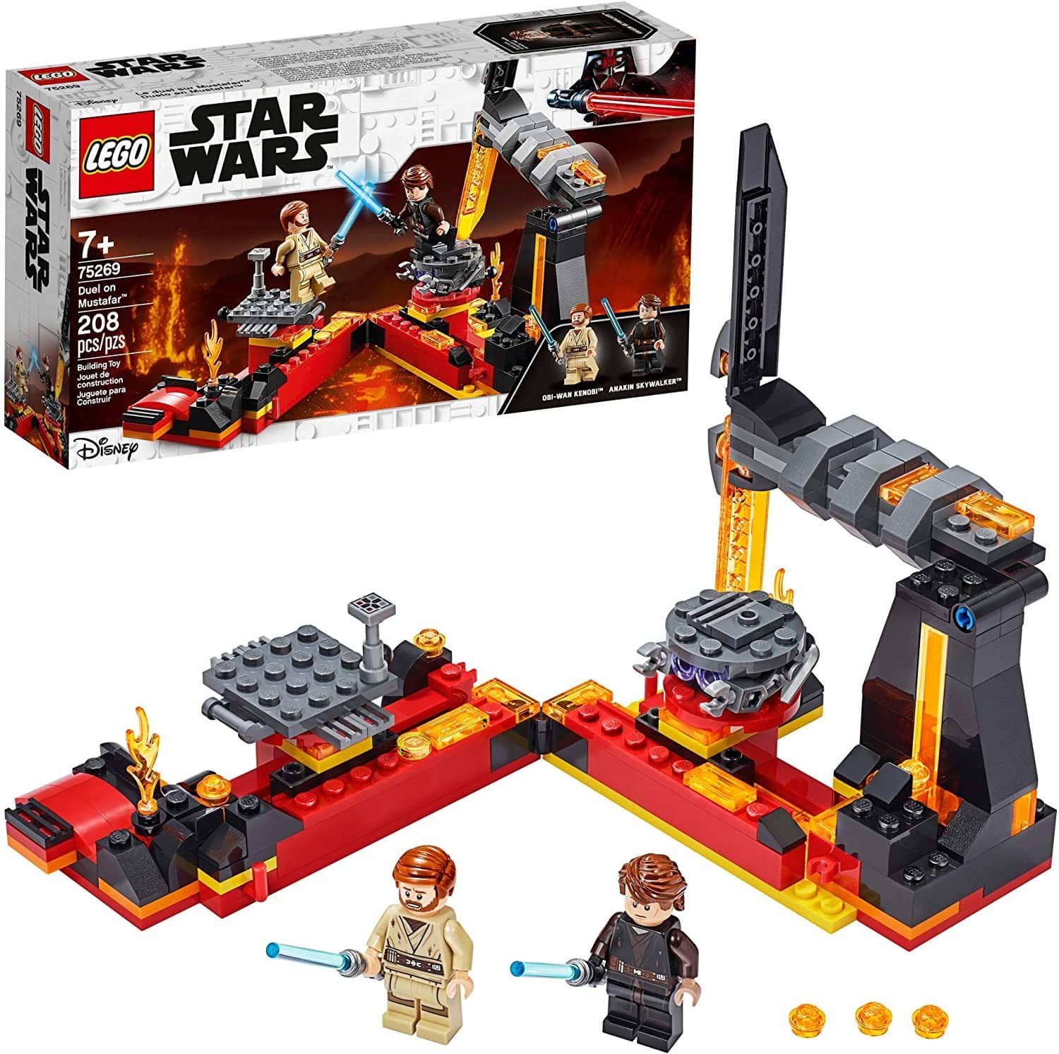 LEGO 75269: Star Wars: Revenge Of The Sith: Duel On Mustafar (208 Pieces)-Kidding Around NYC