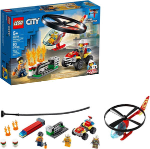 LEGO 60248: City: Fire Helicopter Response (93 Pieces)-Kidding Around NYC