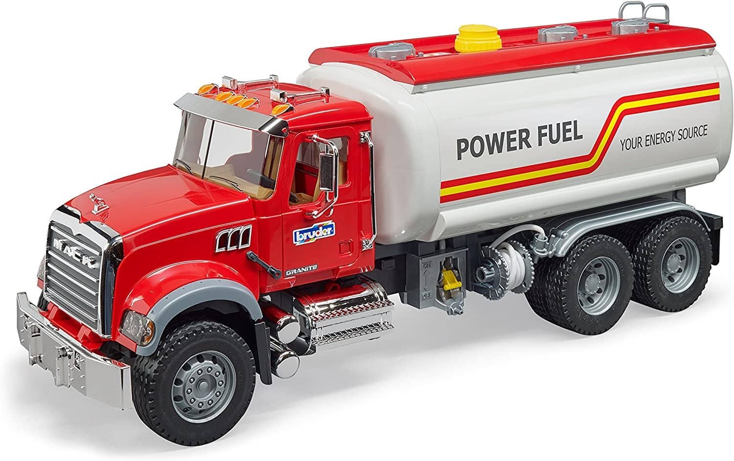 Bruder 02827 MACK Granite Tanker Truck-Kidding Around NYC