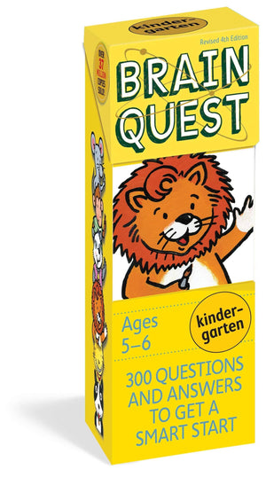 Brain Quest Kindergarten Deck-Kidding Around NYC