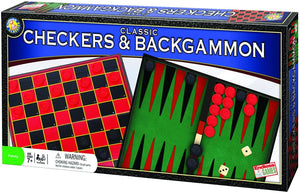 Classic Checkers & Backgammon-Kidding Around NYC