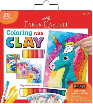 Coloring With Clay Unicorn And Friends-Kidding Around NYC