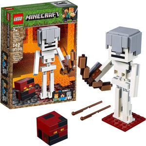 LEGO 21150: Minecraft: Skeleton Bigfig With Magma Cube (142 Pieces)-Kidding Around NYC