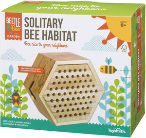 Solitary Bee Habitat-Kidding Around NYC