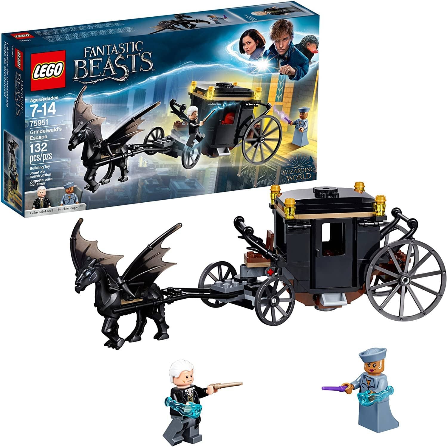 LEGO 75951: Fantastic Beasts: Grindelwalds Escape (132 Pieces)-Kidding Around NYC