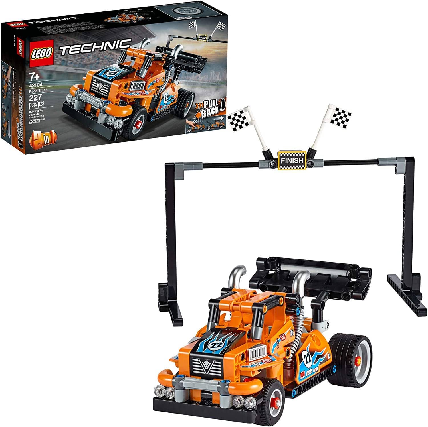 LEGO 42104: Technic: Race Truck (227 Pieces)-Kidding Around NYC