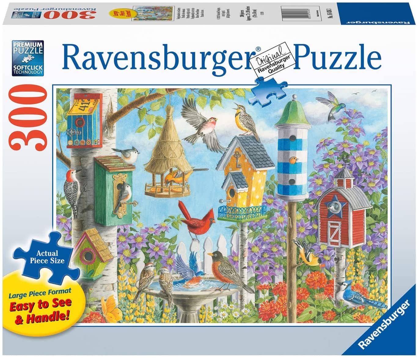 Ravensburger 16436: Home Tweet Home (300 Large Piece Jigsaw Puzzle)-Kidding Around NYC