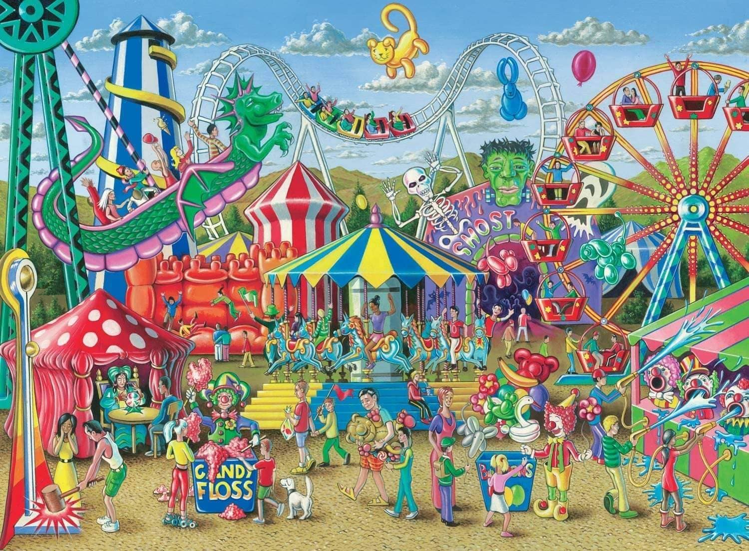Ravensburger Fun At The Carnival (300 Piece Jigsaw Puzzle)