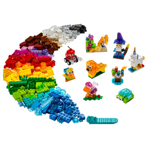 LEGO11013 Creative Transparent Bricks (500 pieces)