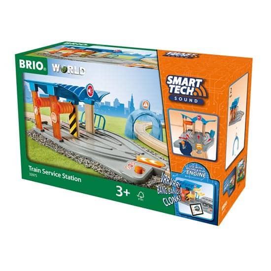Brio 33975: Smart Tech Sound Train Service Station