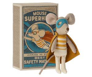 SUPER HERO LITTLE BROTHER MOUSE IN MATCHBOX