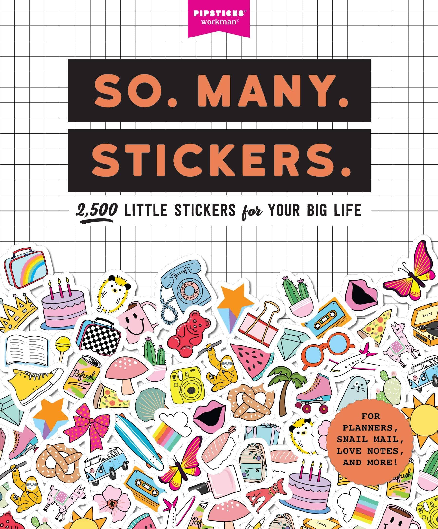 So Many Stickers Stickerbook – Kidding Around NYC