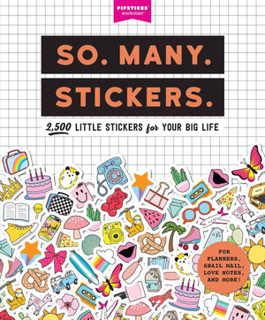 So Many Stickers Stickerbook-Kidding Around NYC
