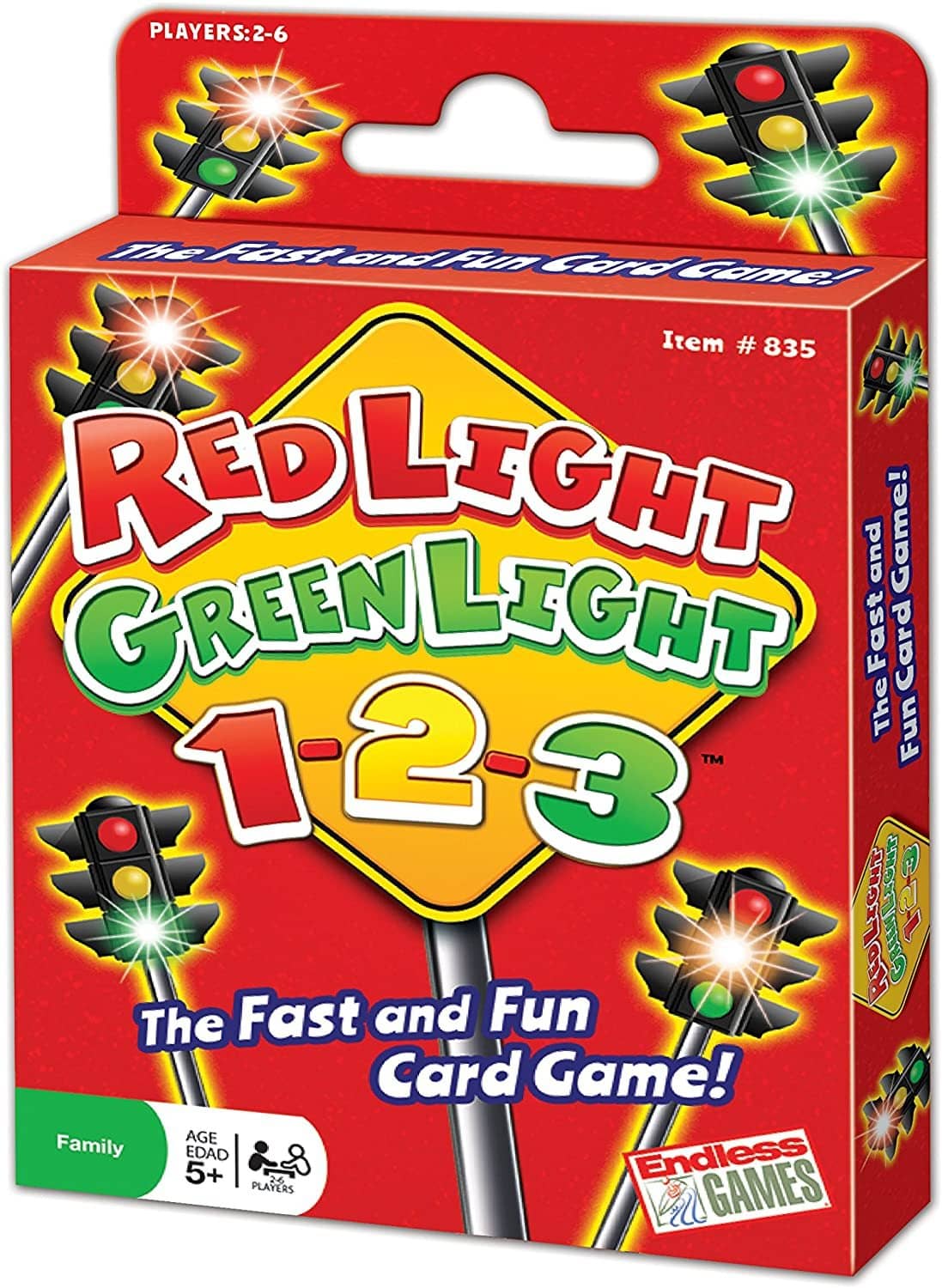 Red Light Green Light 1-2-3 Card Game-Kidding Around NYC