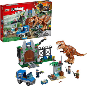LEGO 10758: Juniors: Jurassic World: T. Rex Breakout (150 Pieces)-Kidding Around NYC