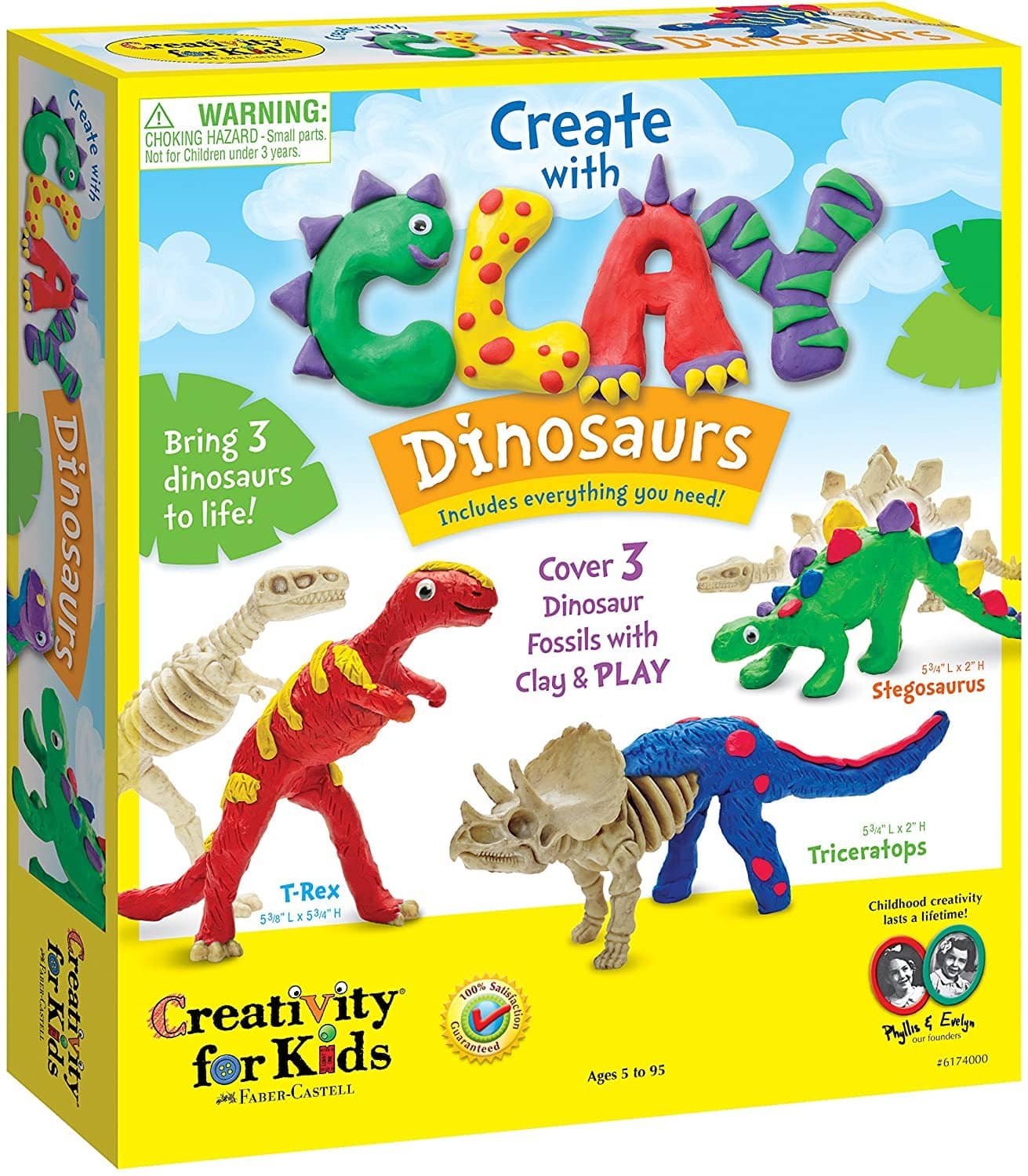 Create With Clay Dinosaurs-Kidding Around NYC