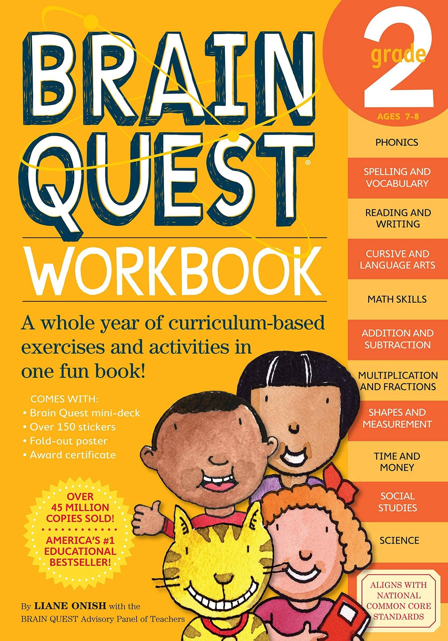 Brain Quest Workook Grade 2 (Paperback)-Kidding Around NYC