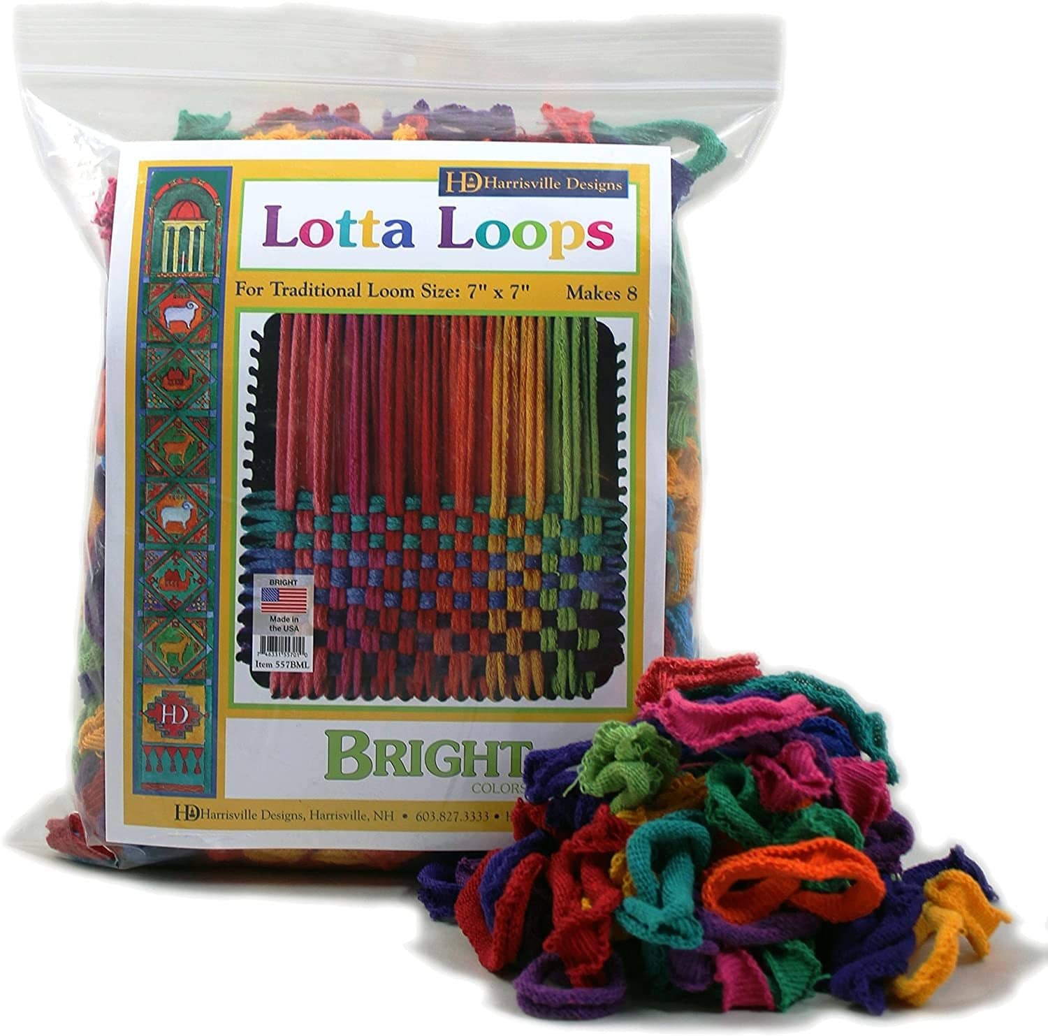 Lotta Loops Potholder Loom Refills-Kidding Around NYC