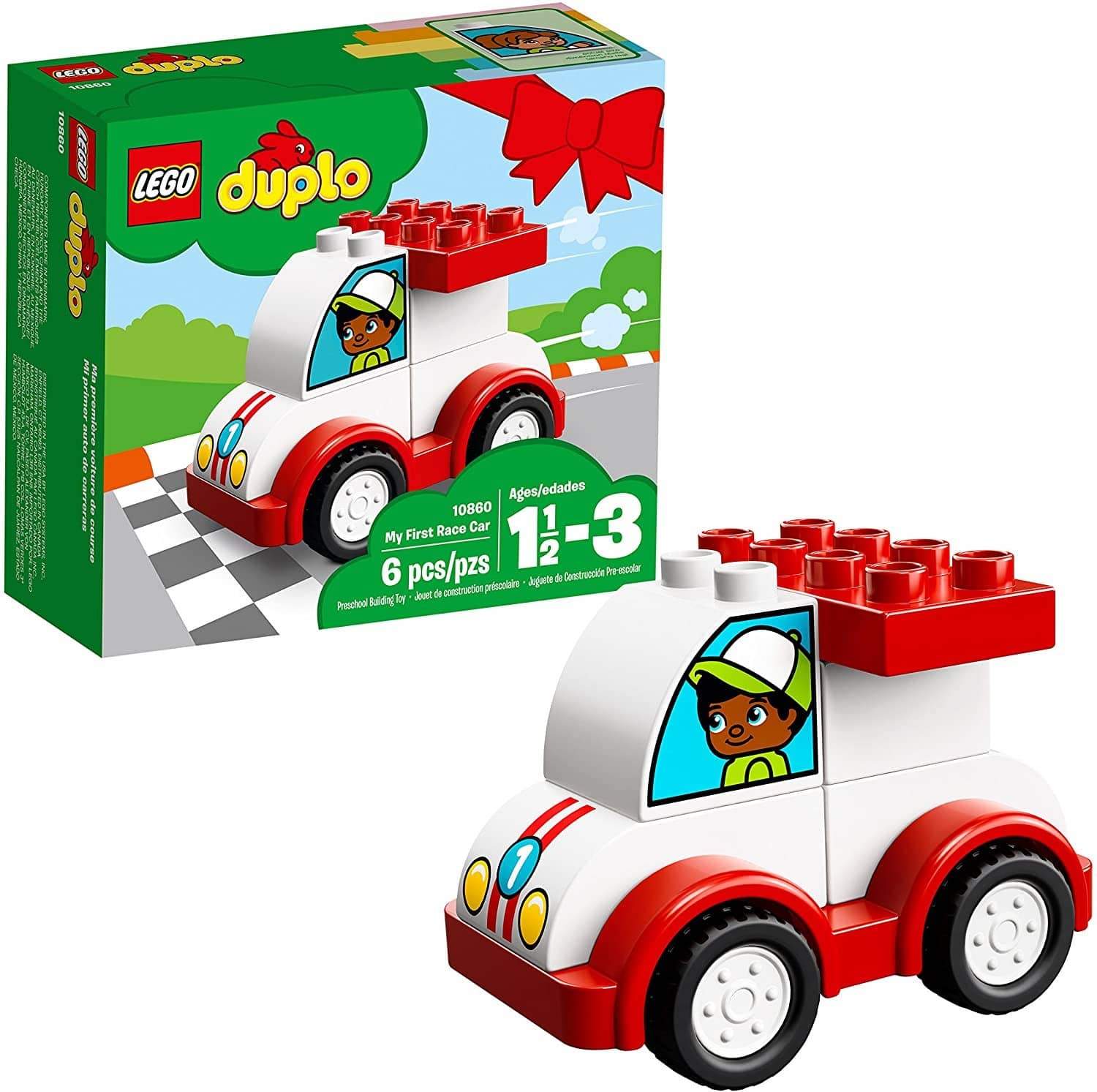 LEGO 10860: DUPLO: My First Race Car (6 Piece)-Kidding Around NYC