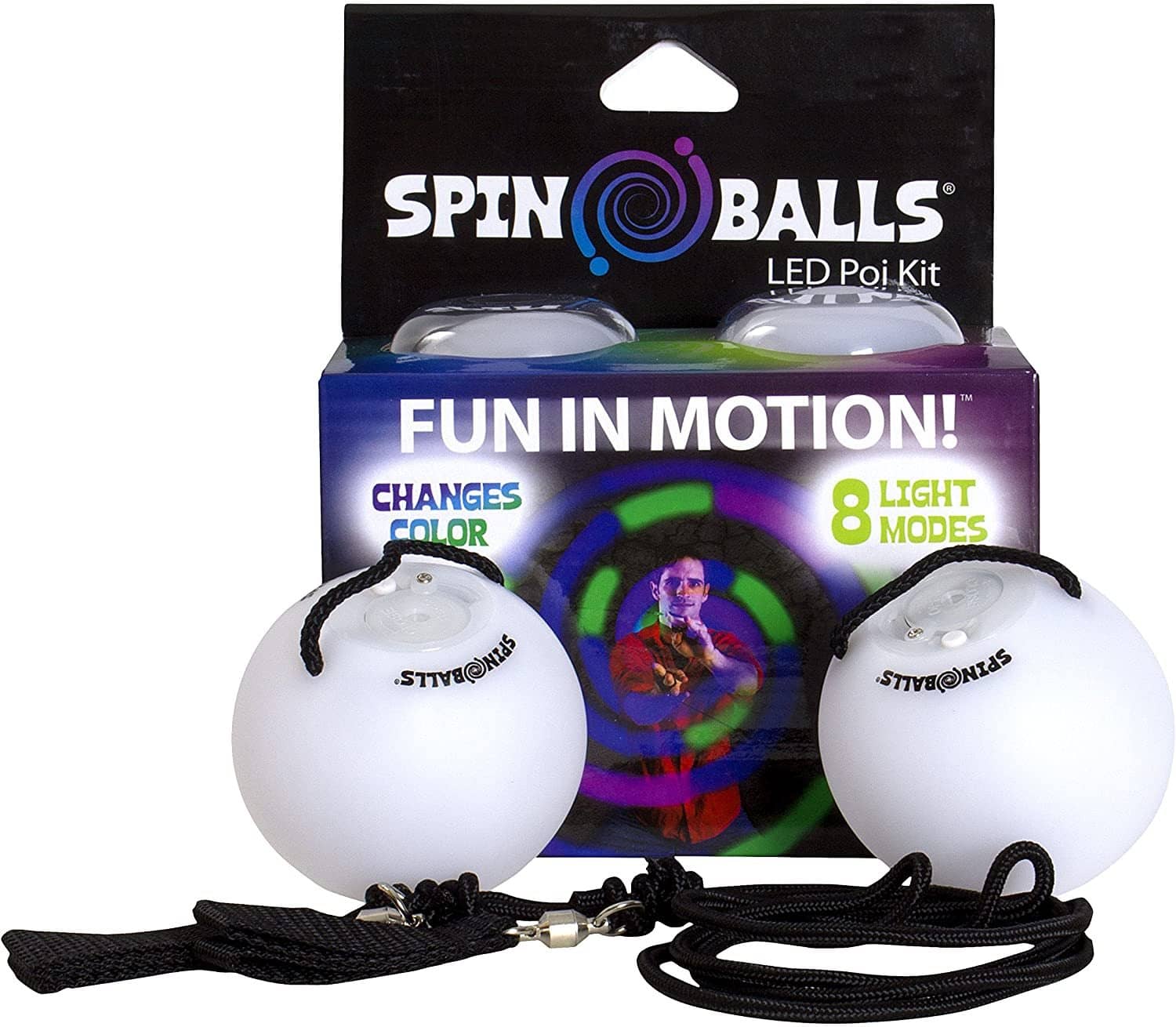 Spin Balls Led Poi Kit-Kidding Around NYC