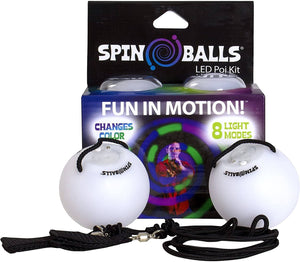 Spin Balls Led Poi Kit-Kidding Around NYC