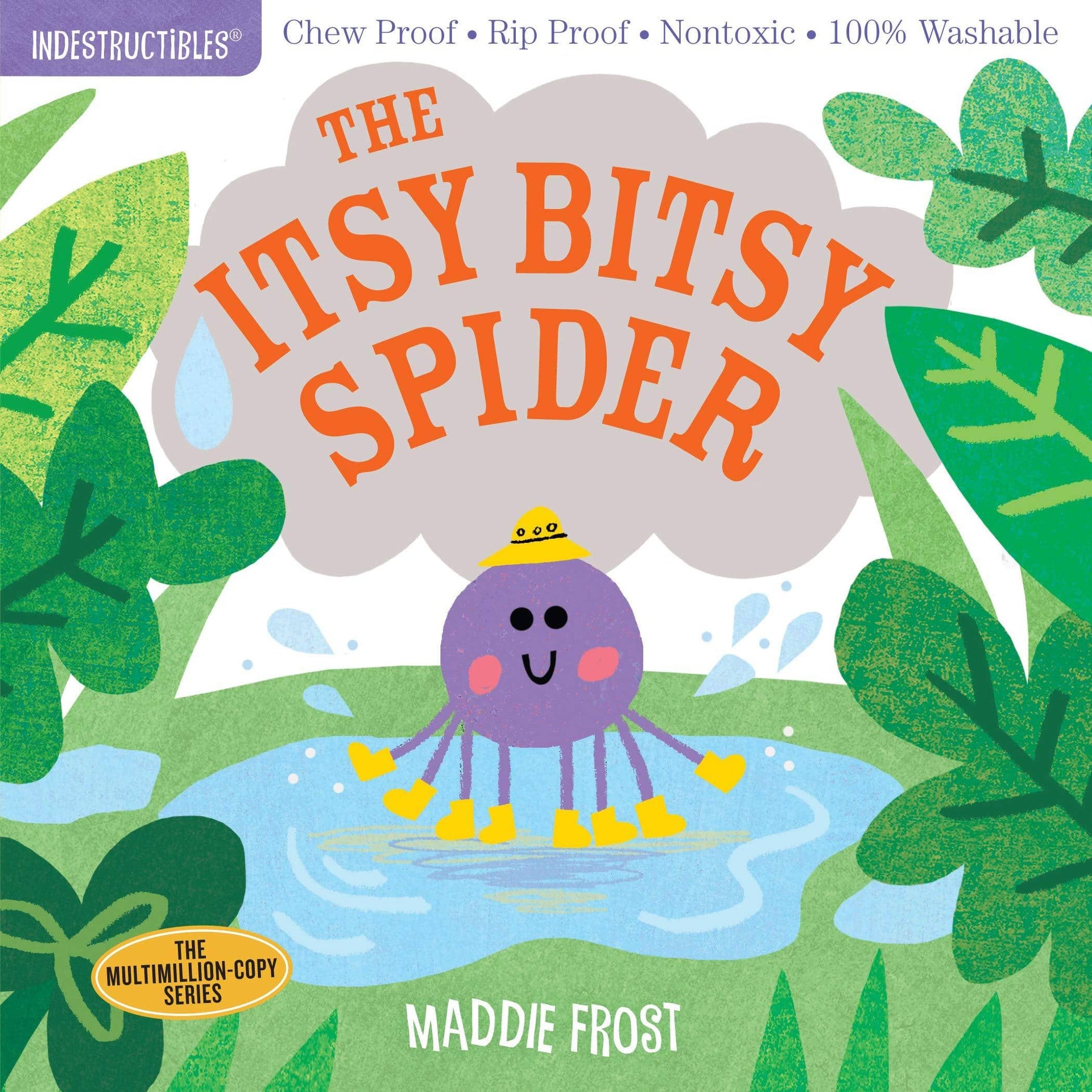 The Itsy Bitsy Spider Indestructibles-Kidding Around NYC