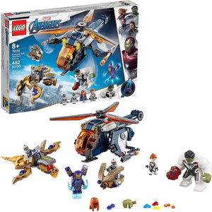 LEGO 76144: Marvel: Avengers: Hulk Helicopter Rescue (482 Pieces)-Kidding Around NYC