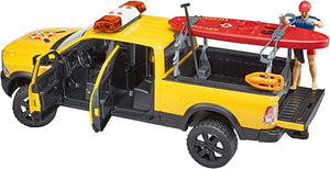 Bruder 02506 RAM 2500 Power Wagon Life Guard w/figure