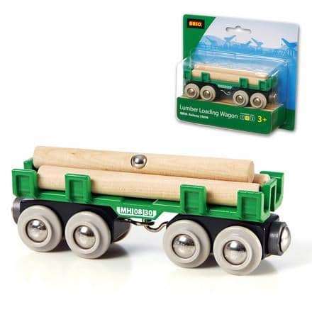 Brio World Lumber Loading Wagon-Kidding Around NYC