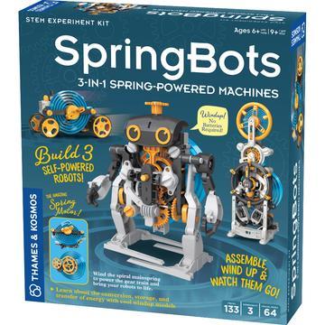 Spring Bots 3-in-1 Spring Powered Machines