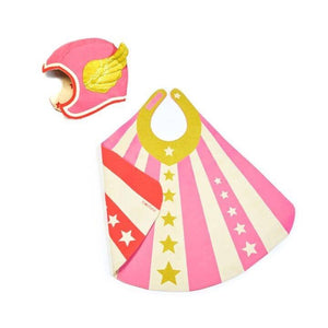 Pink Cape and Hat Hero Set (Made in the USA)