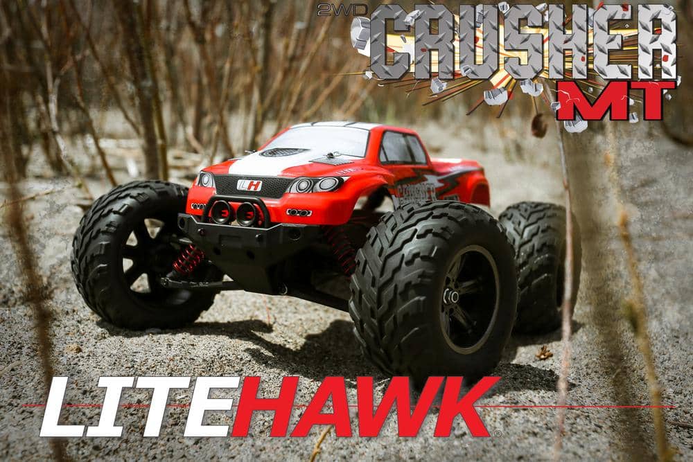Crusher RC Monster Truck LiteHawk-Kidding Around NYC