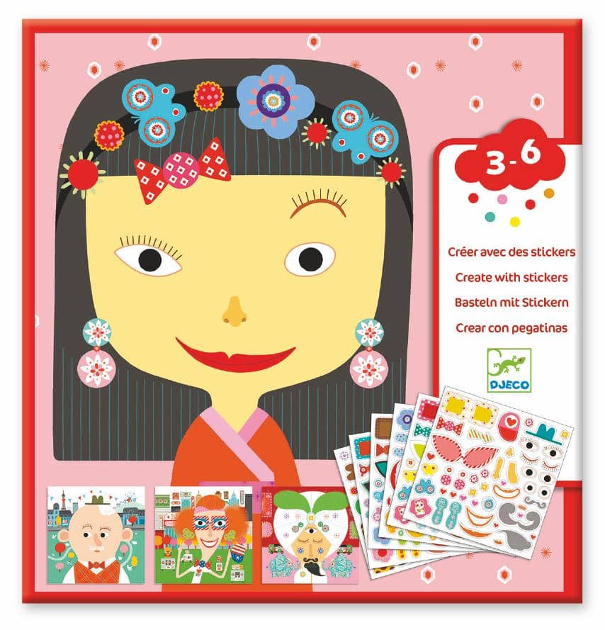 Make-A-Face Sticker Kit