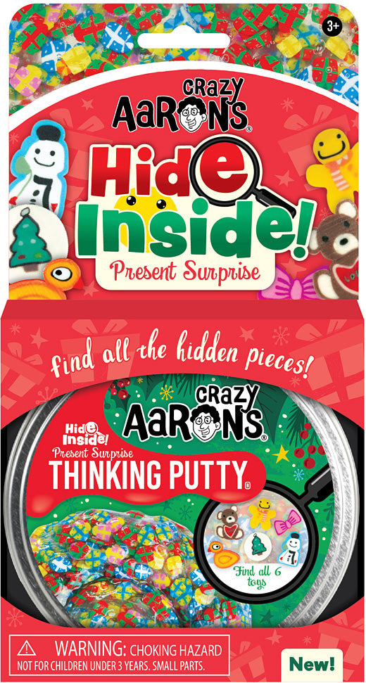 Hide Inside! Present Surprise 4" Tin