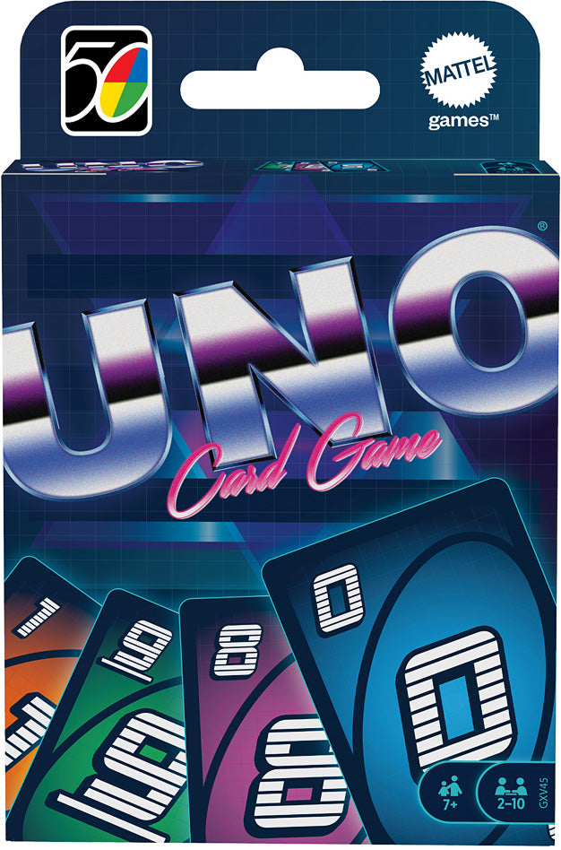 UNO ICONIC 1980'S CARD GAME
