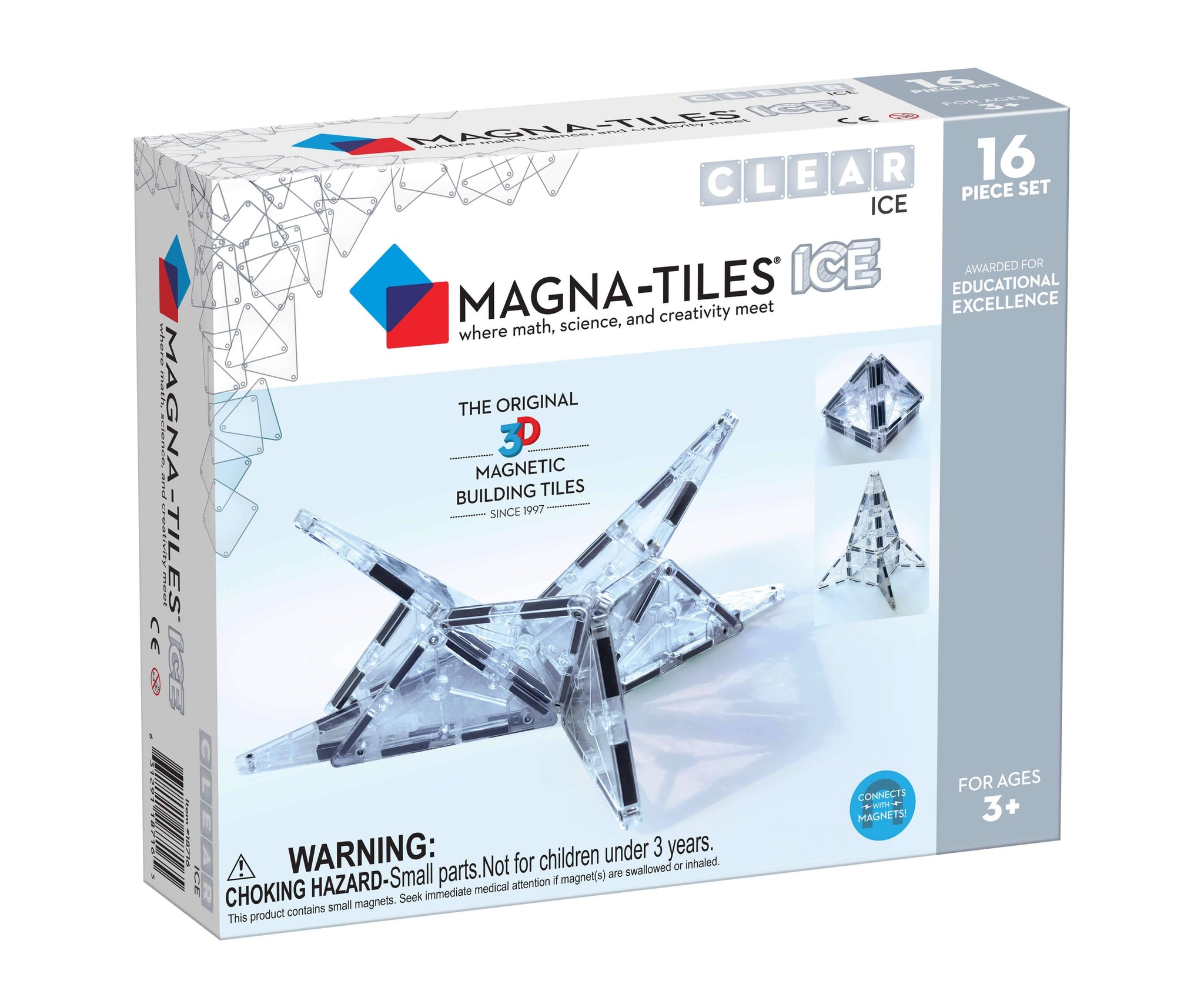 Magna-Tiles ICE 16 Piece Set