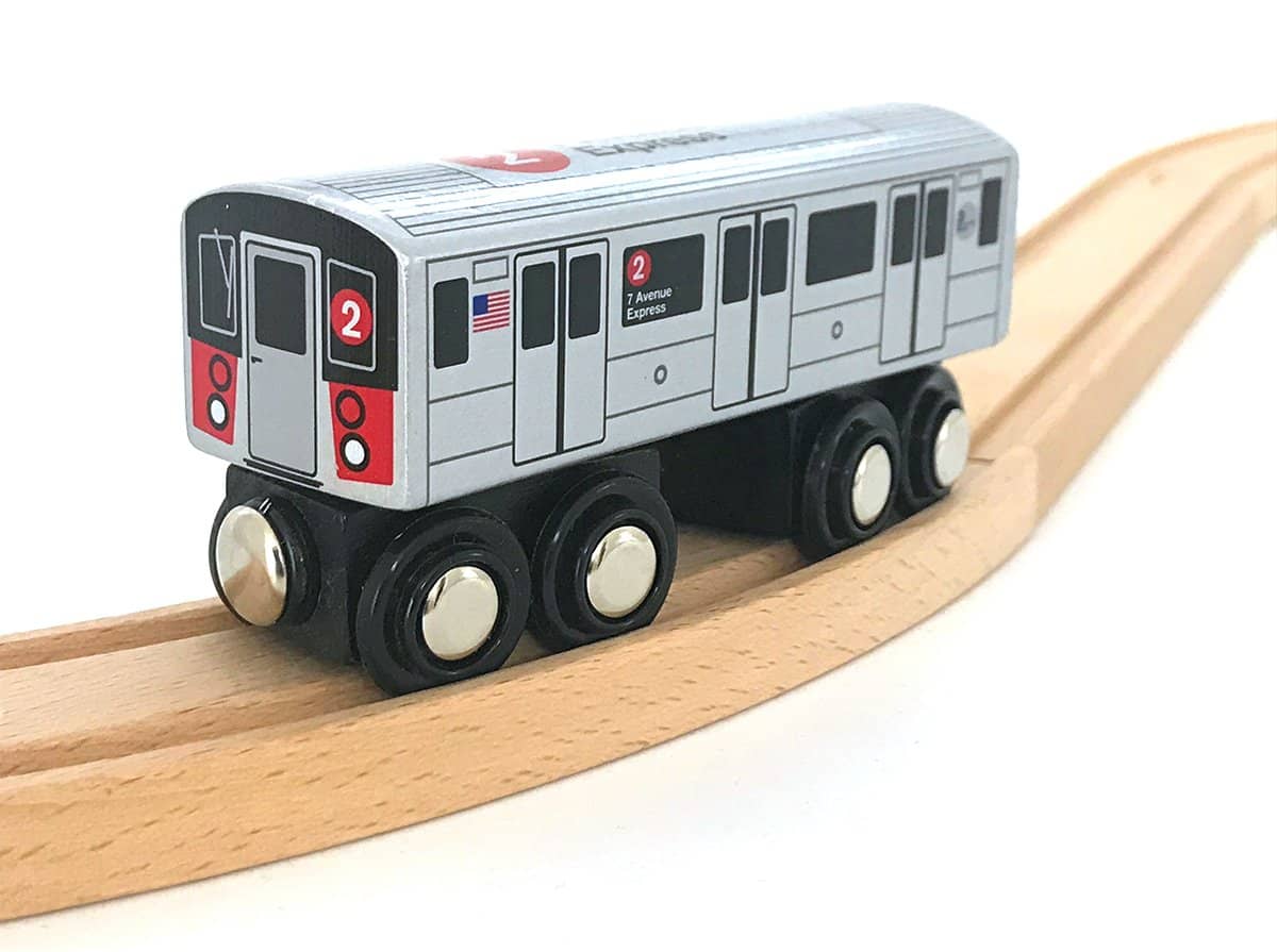 Nyc Subway Wooden 2 Train-Kidding Around NYC
