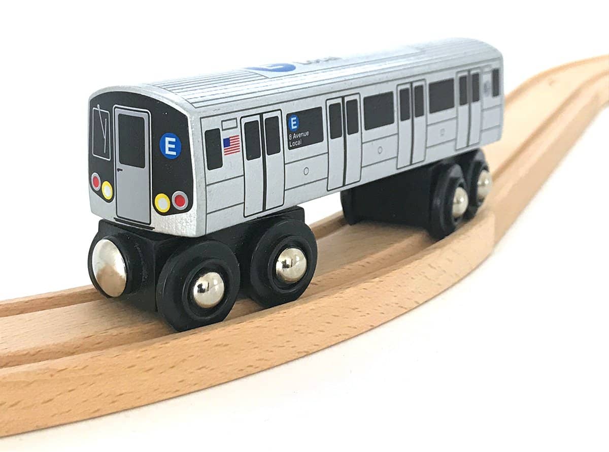 Nyc Subway Wooden E Train-Kidding Around NYC