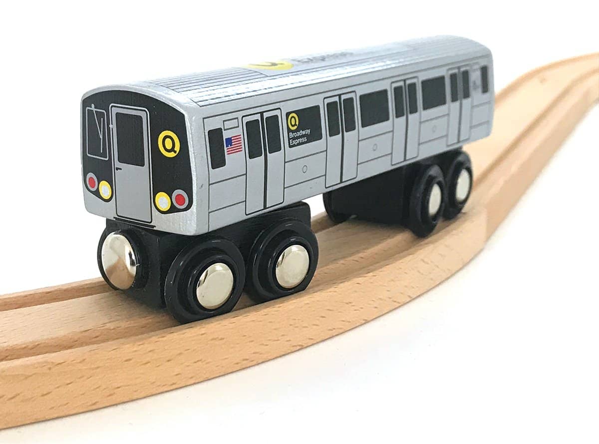 Nyc Subway Wooden Q Train-Kidding Around NYC