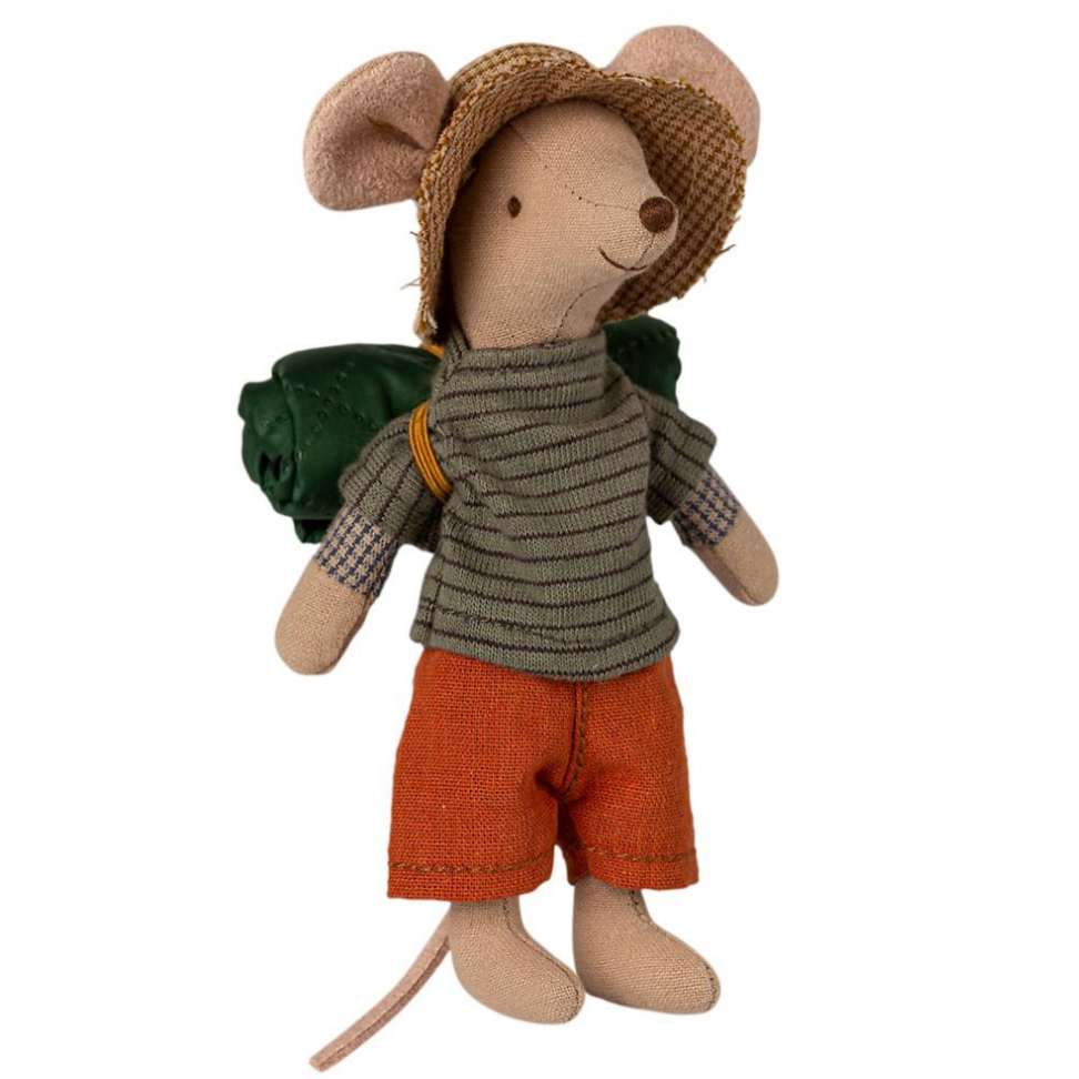 Hiker Mouse Big Brother (16-1737-00) Dollhouses & Accessories