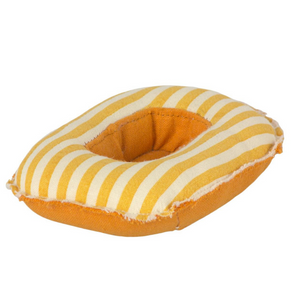 Yellow Striped Rubber Boat (Small Mouse) Dollhouses & Accessories