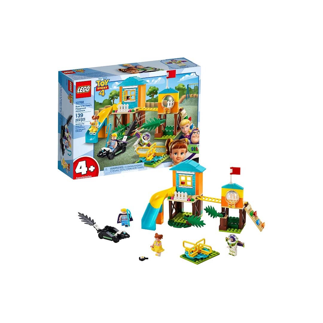 LEGO 10768: Juniors Toy Story: Buzz & Bo Peeps Playground Adventure (139 Pieces)-Kidding Around NYC