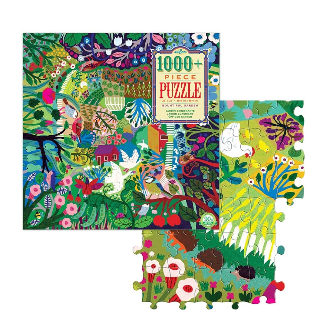 Bountiful Garden (1000 Piece Jigsaw Puzzle)-Kidding Around NYC