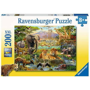 Ravensburger 12891: Animals Of The Savannah (200 Xxl Piece Jigsaw Puzzle)-Kidding Around NYC