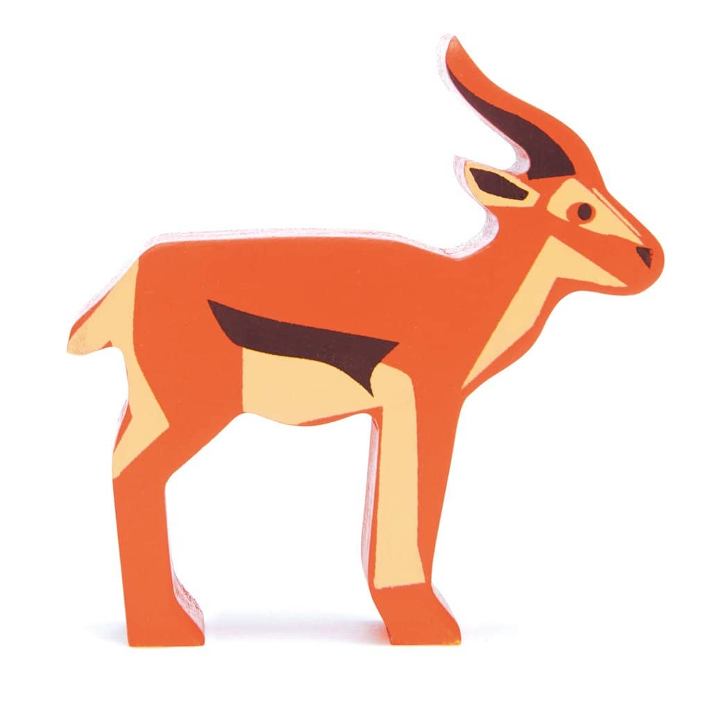 Antelope Wooden Figure