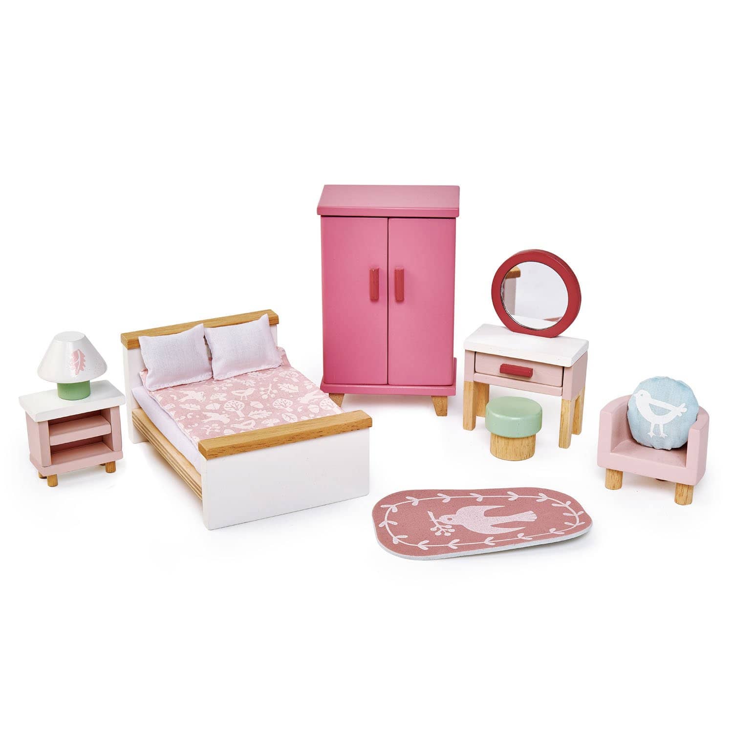 Dovetail Dollhouse Bedroom Furniture-Kidding Around NYC