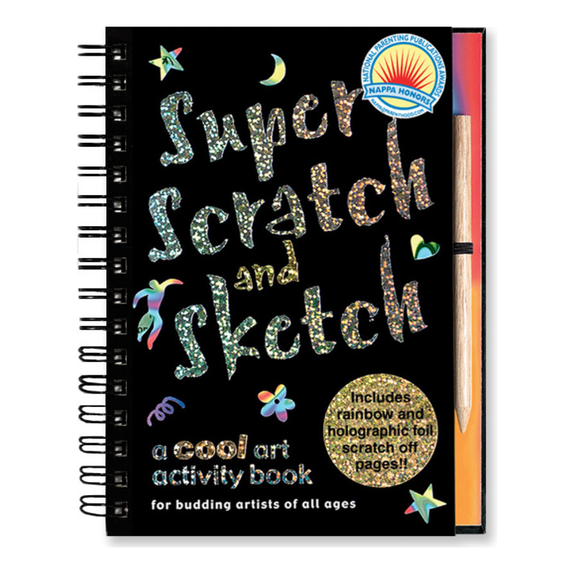 Scratch And Sketch Activity Book (Multiple Styles)