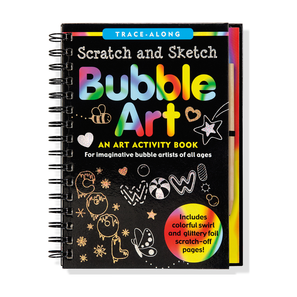 Scratch And Sketch Activity Book (Multiple Styles)