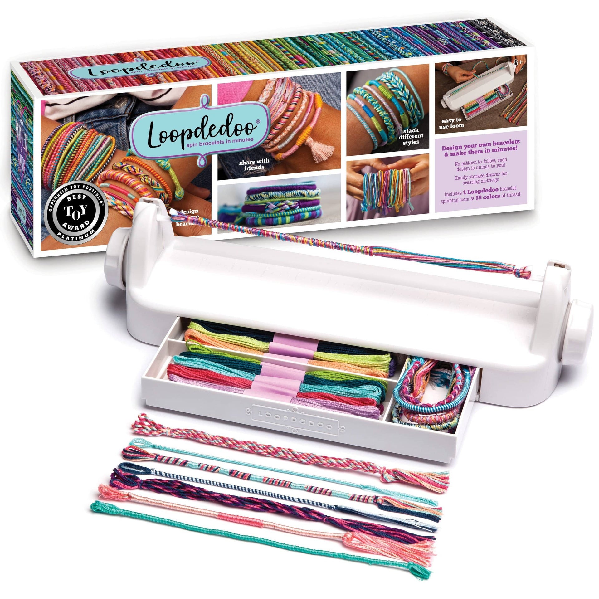 Loopdedoo Friendship Bracelet Loom Arts & Crafts